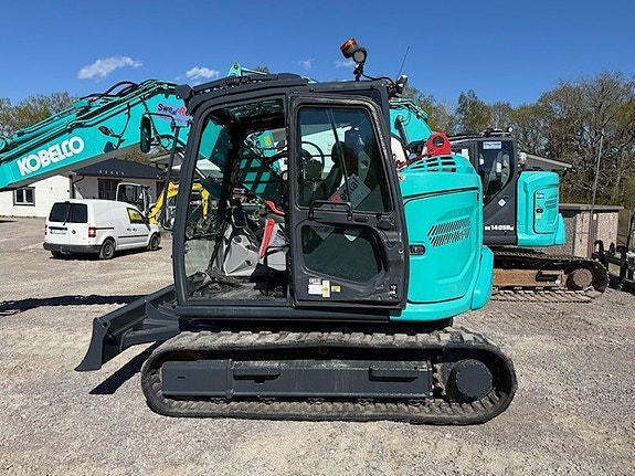 Säljes Kobelco SK75 SR rotor, grip