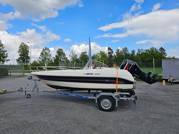 Bella 490R - Mercury F60 inkl. 80km/h trailer. Finans.