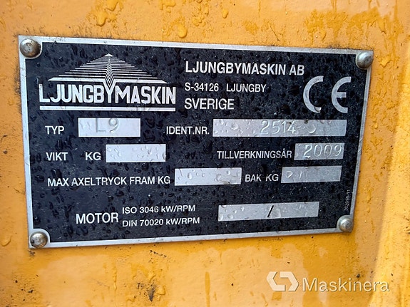 Hjullastare Ljungby L9 17 of 27