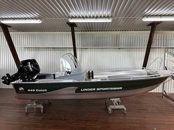 Klippet! Linder 445 Catch,Softfloor, Suzuki 30 & 80 trailer
