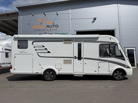 Hymer B 678 Biancoline (3.0 177HK Automat) Långbädd & Hyttsäng! ALDE! AC & takfläkt! Ugn! Vinteranpassad!