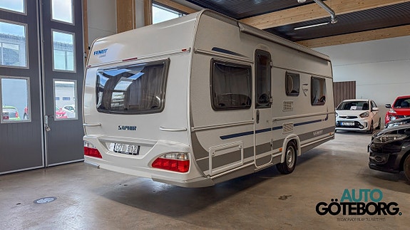Fendt Saphir 540 TF Markis med väggar Besiktigad välvårdad Queenbed 6 of 21