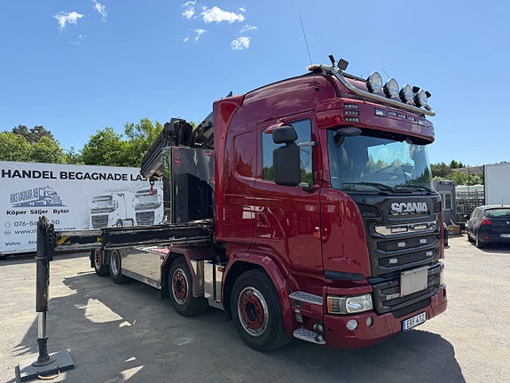 Scania G490, 8x2*6, Euro 6, Kranväxlare, Ny servad & Besikt.