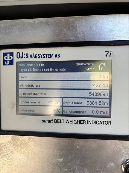 Sandvik UJ440i - Förkross " 1208 " 11 of 12