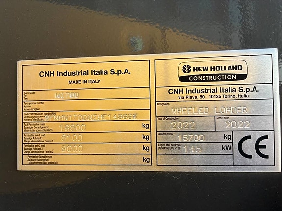 New Holland W 170 D TC 17 of 20
