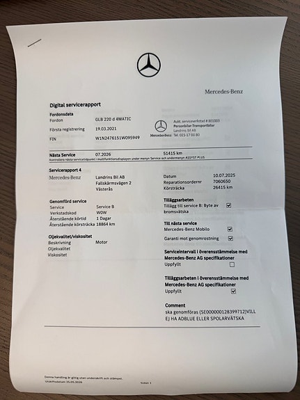 Mercedes-Benz GLB220 d 24 of 25