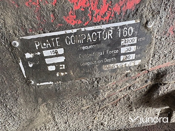 Markvibrator - Plate Compactor 160 6 of 11
