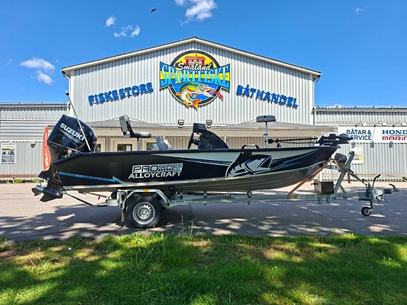 Alloycraft Bass Pro 530 + Suzuki DF175 Trailer + elektronik