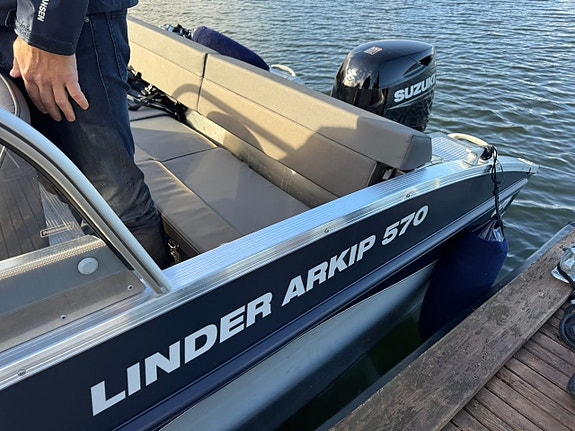 Linder Arkip 570 BR, 100 Suzuki, garmin, kapell mm 3 of 4