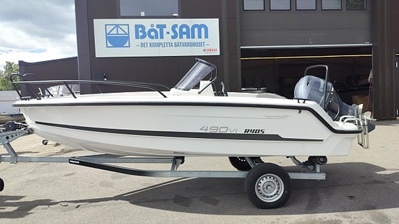 Ryds 490 VI Sport + Yamaha F50HETL