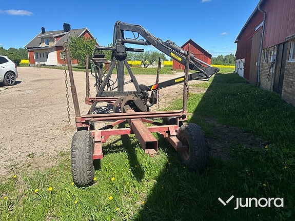 Skogsvagn med kran Gisebo Kellve 5 of 30