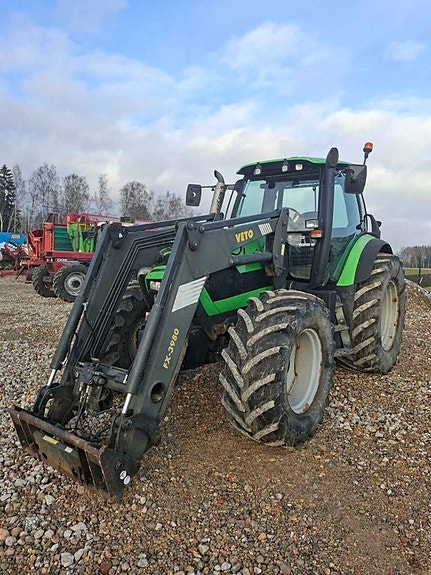 Deutz Agrotron 140 med frontlastare