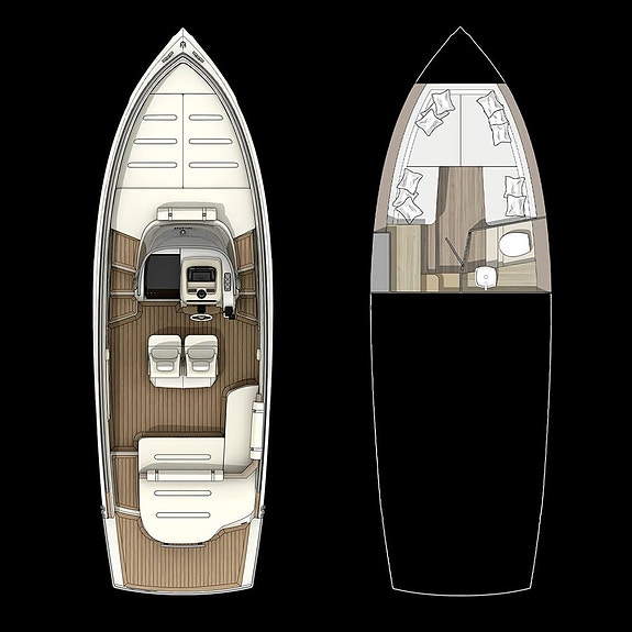 Invictus GT280 - Cabincruiser - Italiensk Lyxyacht 8 of 11