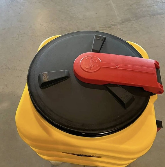 Hallant frösåmaskin elektrisk 110 liter 7 of 8