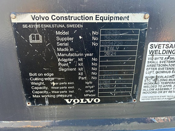 Volvo skopa 3 m3 7 of 8