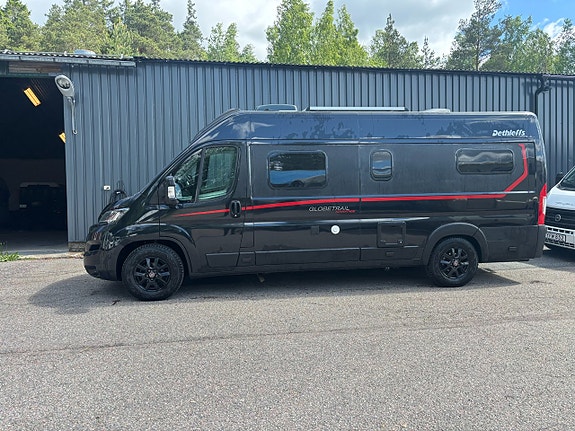 Dethleffs Globetrail Advantage Långbädd/ Dieselvärmare / Solcell / Dragkrok