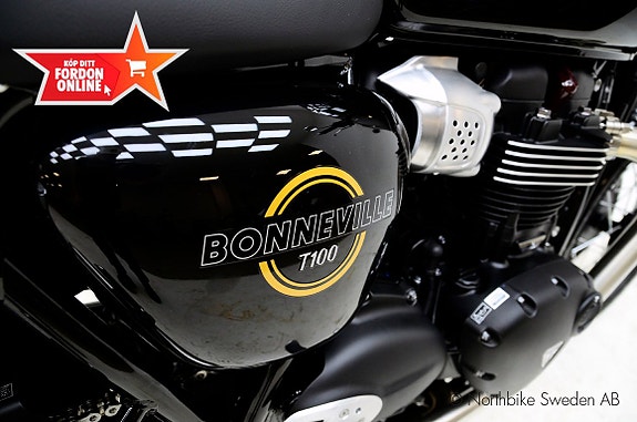 Triumph Bonneville T100 - Fri hemleverans! 4 of 10
