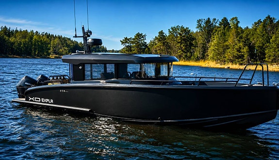 EXPLR 10 S 2 x 225 hk Mercury "Demo båt med 53h "som ny" 3 of 10