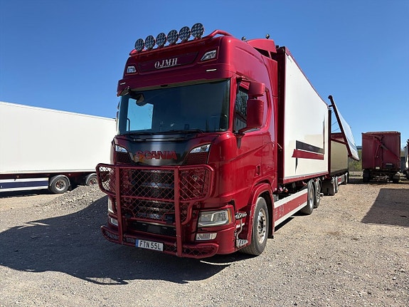 Flisbil Scania R540 B 6X2 NB -2021 | Flisekipage via auktion