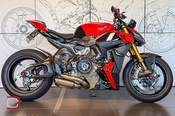 Ducati Streetfighter V4 S Corse *Akrapovic + fullutrustad!*