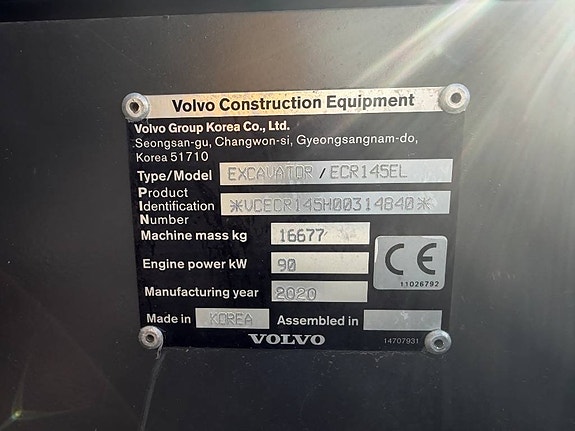 Volvo ECR 145 EL 10 of 23