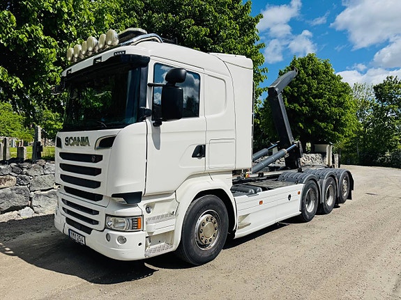 Scania R520 8x4 V8 Tridem 37.000mil Lastväxlare