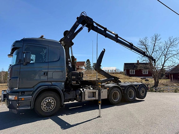 Kranväxlare Scania R500 8X4*4  | HIAB 166