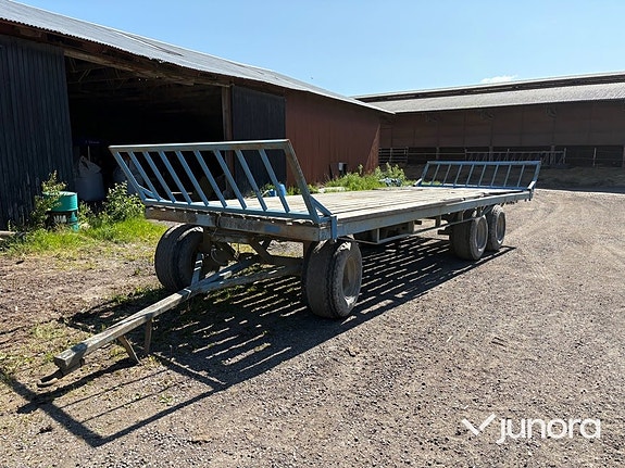 Rundbalsvagn - Nyvab, 10 ton