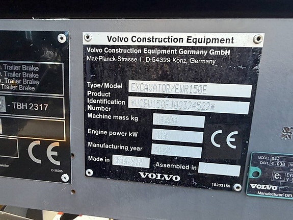 Volvo EWR 150 E 15 of 19
