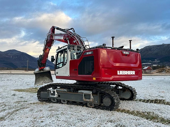 Liebherr R930 Makin 3D och Rotortilt 2023
