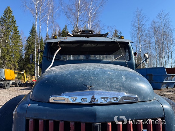 Lastbil Veteran Volvo Titan + 1 Axlad Briab Släp 16 of 27