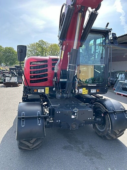Yanmar B95W hjulgrävare demokörd 2 of 9