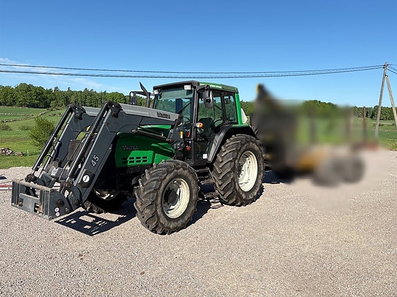 Traktor med frontlastare  VALTRA 6350-4 HiTech 4WD (2287 h)