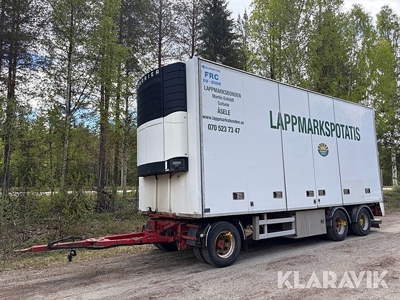 Skåpsläp Trailer - Bygg KT - 28