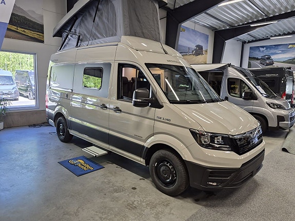 Westfalia Sven Hedin Classic Pop-up Litium, 2x solcell, automat, vattenburen dieselvärme