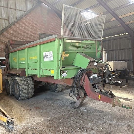 Strautmann VS16 - 2 nye dæk/2 new tires - 16 ton - hydraulic