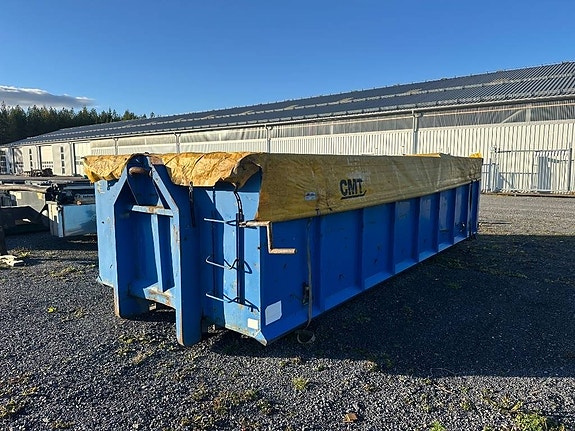 CMT 2st 22m3 6m lastväxlarflak med rullkapell 6 of 17