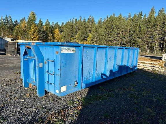 CMT 2st 22m3 6m lastväxlarflak med rullkapell 12 of 17