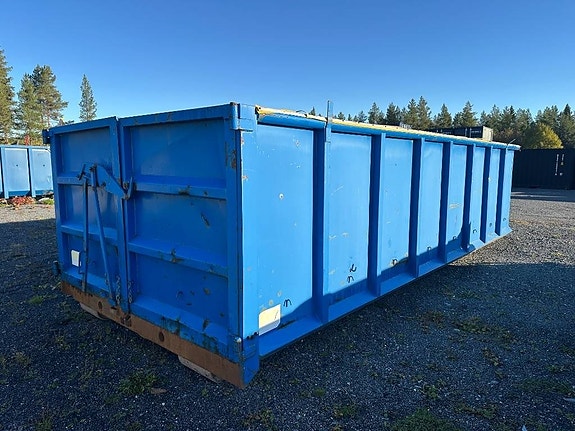 CMT 2st 22m3 6m lastväxlarflak med rullkapell 9 of 17