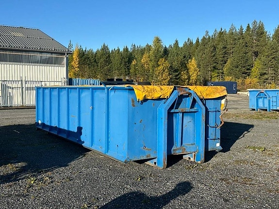 CMT 2st 22m3 6m lastväxlarflak med rullkapell 7 of 17