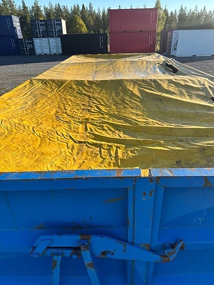 CMT 2st 22m3 6m lastväxlarflak med rullkapell 10 of 17