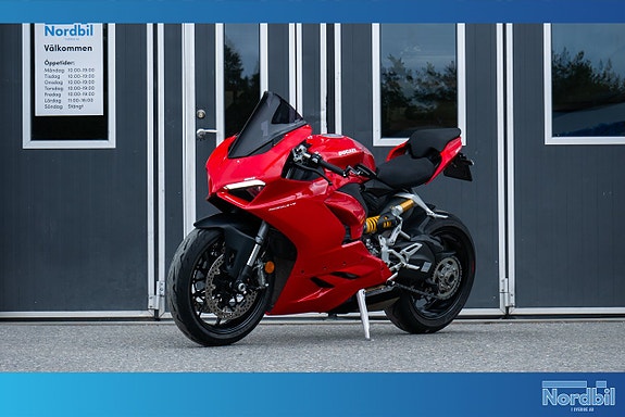 Ducati Panigale V2 DQS | V-Twin | Svensksåld | 155HK