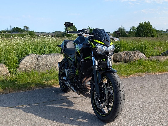Kawasaki Ninja Z650, ränta 3.45%, Nyservad, Nybesiktigad, nytt bakdäck 6 of 12