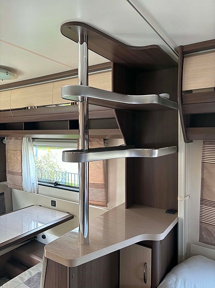 Hobby 650 UMFE PRESTIGE AC + PENTATÄLT ev byte mindre vagn 11 of 15