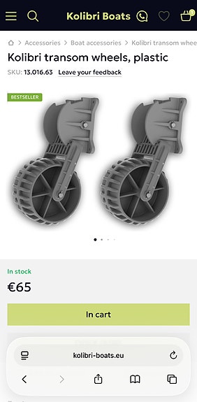Kolibri KM-330 DXL med aluminiumdurk & Air Deck 15 of 15