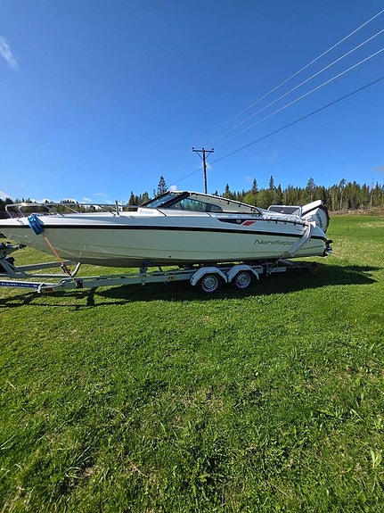 Nordkapp Avant 705, Evinrude 250 hk samt BT Trailer 80 km/h