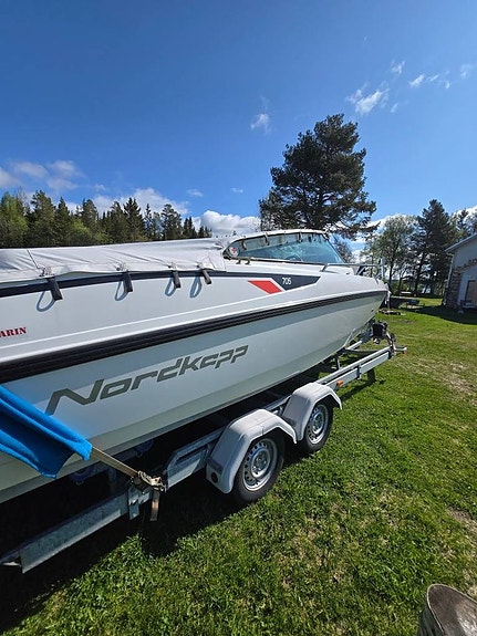 Nordkapp Avant 705, Evinrude 250 hk samt BT Trailer 80 km/h 6 of 8