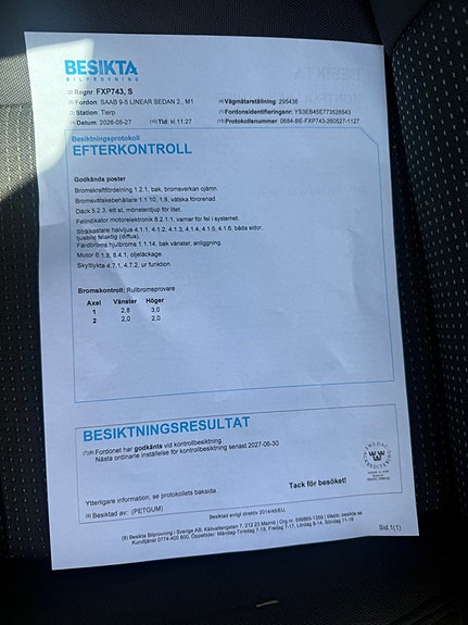Saab 9-5 9 of 9