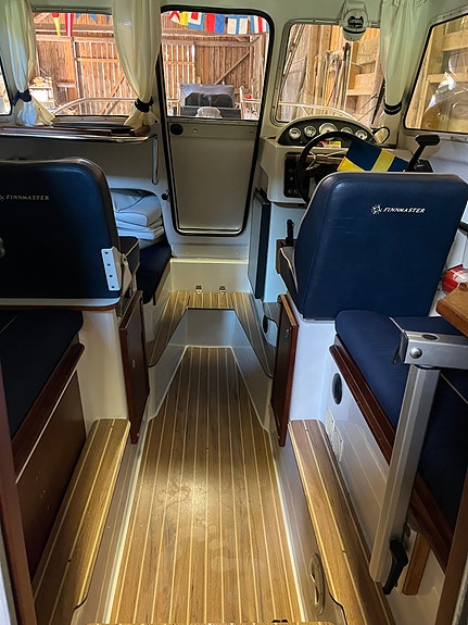 Välutrustad Finnmaster 6400 med Volvo Penta D3-130 Säljes! 6 of 8