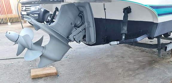Nimbus Nova22 – Ompackat DP drev, Nya original propellrar, nyservad VP diesel! 10 of 11